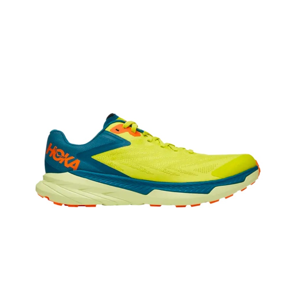 NWT Hoka One Zinal Men’s Trail Running Shoes Vibram Rubber outsoles Size 8
